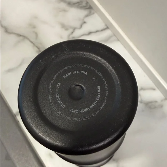 Owala Black Tumbler in very very dark- missing straw - Picture 6 of 8